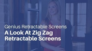 A Look At Zig Zag Retractable Screens [upl. by Gunther]