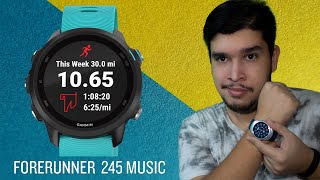 ¿El Mejor Reloj de Garmin ⌚ Unboxing Forerunner 245 Music Review [upl. by Mandell]