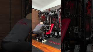 BEST HOME GYM  Back training on TYTAX homegym homegymtraining motivation homegymmotivation [upl. by Artiek593]