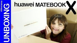 huawei matebook X unboxing SUPER ultraportátil [upl. by Aira]