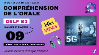 DELF B2  Compréhension de lorale No 09  DELF B2 Listening Practice Test Online [upl. by Aisan746]