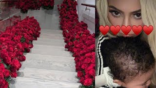 Travis Scott SURPRISES Kylie Jenner By Covering ENTIRE HOUSE With Flowers Proposal Or Pregnancy [upl. by Hernardo]