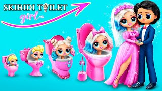 La Bambina Skibidi Toilet Adottata sta Crescendo 30 Lavoretti Faidate per le LOL [upl. by Vida]