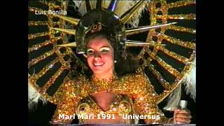 Carnaval Gualeguaychú 1991 circuito Avda Rocamora comparsa Marí Marí tema quotUniversusquot [upl. by Alby830]