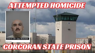 ATTEMPTED HOMICIDE OF CDCR CORRECTIONS OFFICER CORCORCAN STATE PRISON prison cdcr viralvideo [upl. by Ahcas126]