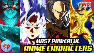 Top 10 Most Powerful Anime Characters  Explained in Hindi  Anime India [upl. by Aikahc124]