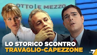 Lo storico scontro tra Travaglio e Capezzone citato da Fedez a quotMuschio Selvaggioquot [upl. by Medarda754]