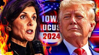 IOWA CAUCUS LIVESTREAM Trump Landslide [upl. by Eimoan]