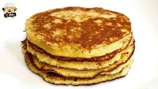 3 INGREDIENT HOMEMADE BANANA PANCAKES RECIPE [upl. by Cirillo317]