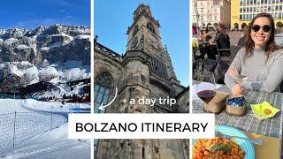 BolzanoBozen Italy Itinerary  A Day Trip to Canazei getting there hotel what to do Ötzi [upl. by Gretchen]