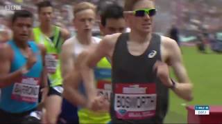 Tom Bosworth 1 mile world record 53108 London Diamond League 2017 [upl. by Ehtyaf]