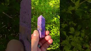 Charoite is a crystal of transformation and spiritual insight  Pury Gems [upl. by Babs]