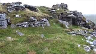 wild camping on black tor dartmoor [upl. by Gustie]