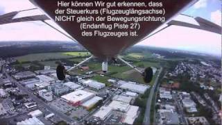 Fliegen lernen mit der PanoramaFlug  Einflug über KILO in Egelsbach [upl. by Aicertal]