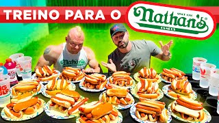 Rumo ao NATHANS 2024 O maior campeonato DO MUNDO 🌭 [upl. by Aziza]