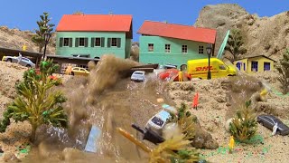 Dam Failures Cause Flooding And Destruction Of Towns  Dam Breach Simulations VS Mini Models [upl. by Eerdua]