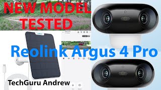 Reolink Argus 4 Pro 4K Battery Camera WiFi 6 [upl. by Liza]