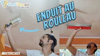 Appliquer un enduit au rouleau et ratisser louvrage  MASTERCLASS [upl. by Josselyn92]