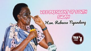 SPEECH OF MAMA REBECCA NYANDENG DE MABIOR DURING THE FUNERAL PRAYERS OF AMB GEN BIOR AJANG DUOT [upl. by Alyn]