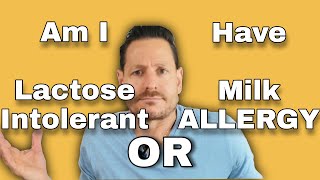 Lactose Intolerant vs Milk Allergy [upl. by Ruffo]