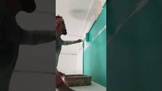 Wall paint youtube shorts wallpanting painting [upl. by Nimoynib163]