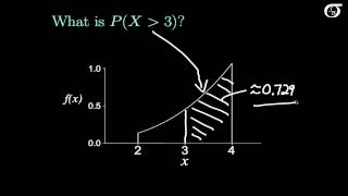 Finding Probabilities and Percentiles for a Continuous Probability Distribution [upl. by Enelaehs284]