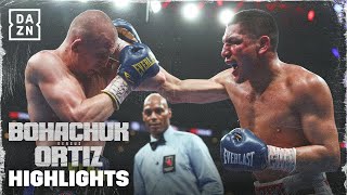 FIGHT HIGHLIGHTS  VERGIL ORTIZ VS SERHII BOHACHUK [upl. by Brinn268]