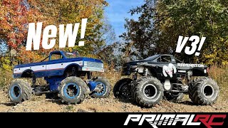 NEW V3 Truck Release  Raminator amp Mega Truck  Primal RC [upl. by Natsrik]