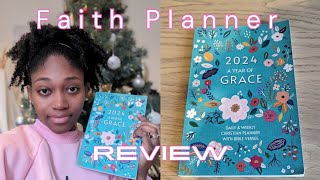 My NEW 2024 Faith Planner  Indepth Review amp Flipthrough faithplanner christiangirl [upl. by Eniad816]