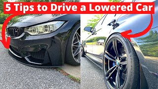 5 Tips to Drive a Lowered Car [upl. by Rabush]