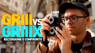 Quale RICOH nel 2023 GRIII vs GRIIIX PROCONTRO recensione e confronto [upl. by Lancelot974]