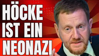 Sachsen Kretschmer verliert völlig die Nerven und beleidigt Höcke [upl. by Malita]