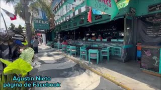 Rosarito Baja California MexicoFui a recorrer sus calles y la hermosa playa [upl. by Lombardy928]