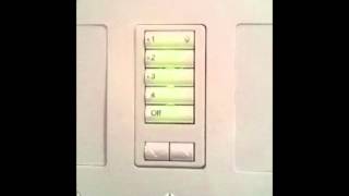 Flashing Indicator Lights Lutron Homeworks Keypads [upl. by Thier713]