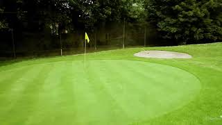 Golf De Saint Ouen Laumone  drone aerial video  Saint Ouen  Hole05 [upl. by Nylodnew]