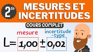 Mesure et incertitudes  cours de seconde de physique chimie  chapitre 1 [upl. by Nannaihr]