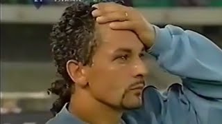 Roberto Baggio scored 2 SCREAMERS against Buffon [upl. by Janice628]