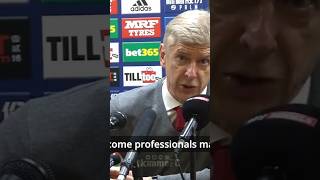 Arsene Wenger knew [upl. by Ryley]