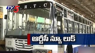 TSRTC New Strategy To Attract Passengers  New Look To Old Engine Buses In Hyderabad  TV5 News [upl. by Nevi]