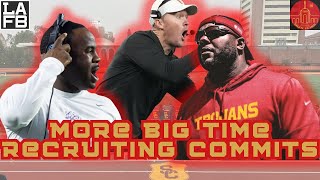 USC Trojans Nail Down Two More BIG TIME Recruiting Commitments [upl. by Iht]