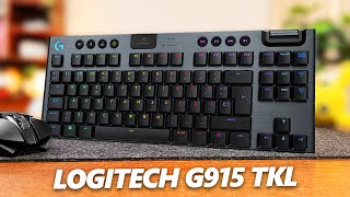 Logitech G915 TKL Review The Perfect Mechanical Keyboard [upl. by Norit]