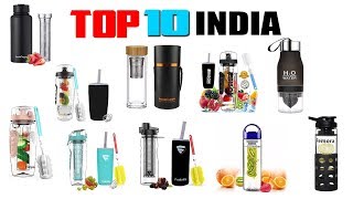 Top 10 Best Fruit Infuser Bottles For Healthy Detox Water In India 2020 With Price [upl. by Mullac985]