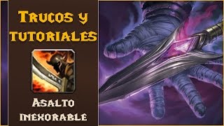 Trucos y tutoriales de WoW  Capitulo 5  Guerrero  Asalto inexorable [upl. by Nilesoy590]