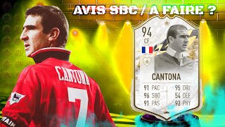 FIFA 22 AVIS SBC CANTONA MOMENTS TOP OU FLOP [upl. by Celka465]