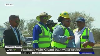 Government to improve efforts to monitor Giyani bulk water project [upl. by Natam71]