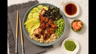 Poke Bowl au poulet [upl. by Schlessel]