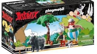 Unboxing playmobil Astérix 71160  Astérix Obélix et Idéfix 🐶⚔️🗡️🌲🤛 [upl. by Rossner]