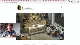 Daily Latin Mass FSSP LIVE  Breviary amp Missal [upl. by Clarkson]