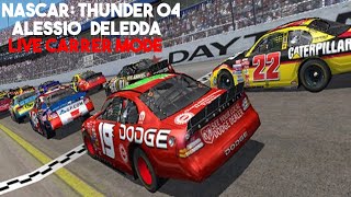 Alessio Deledda Join Moobs MotorSpor IN 2004 NASCAR Thunder 04 Career Mode [upl. by Worra490]