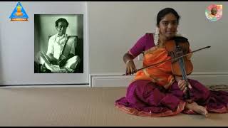 Sharanga 2020  Aradhana Sukumaran Violin [upl. by Adnac208]